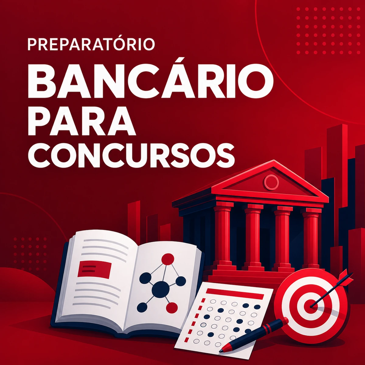 Card completo do curso Bancário para Concursos