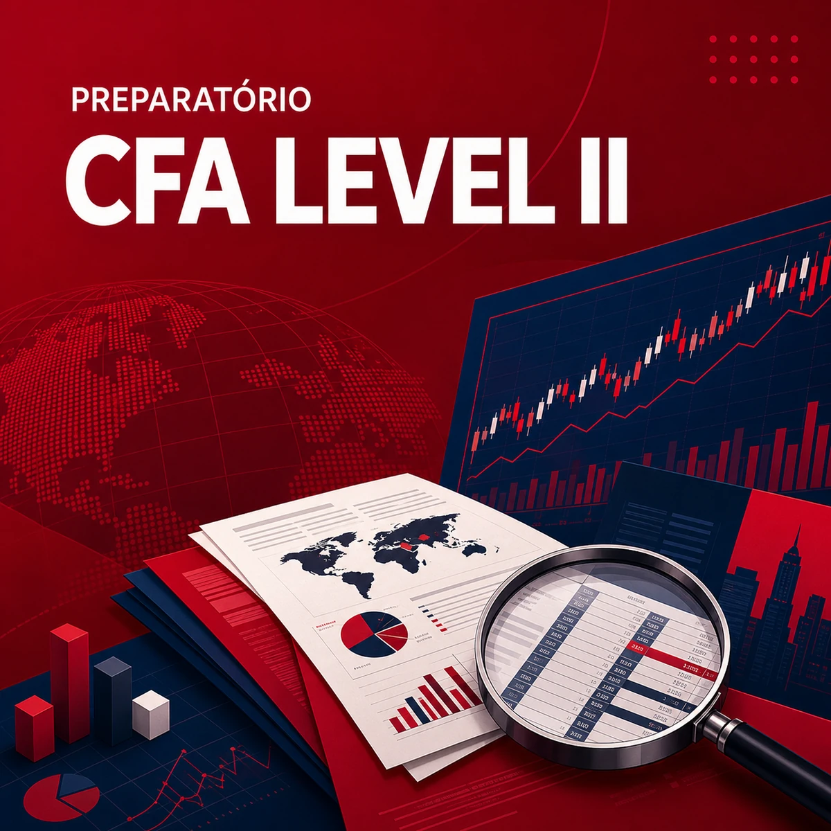 Card completo do curso CFA Level II