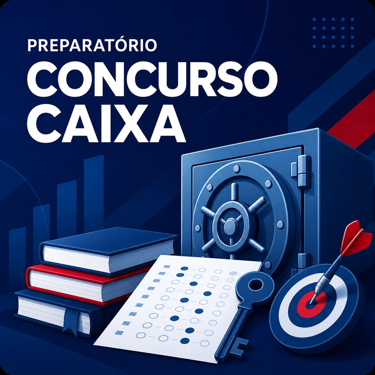 Card completo do curso Concurso Caixa