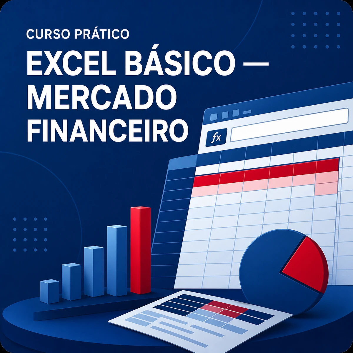 Card completo do curso Excel Básico — Mercado Financeiro