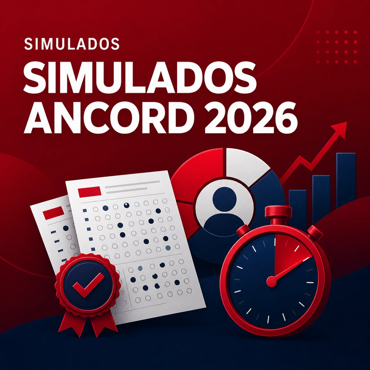Card completo do curso Simulados Ancord 2026
