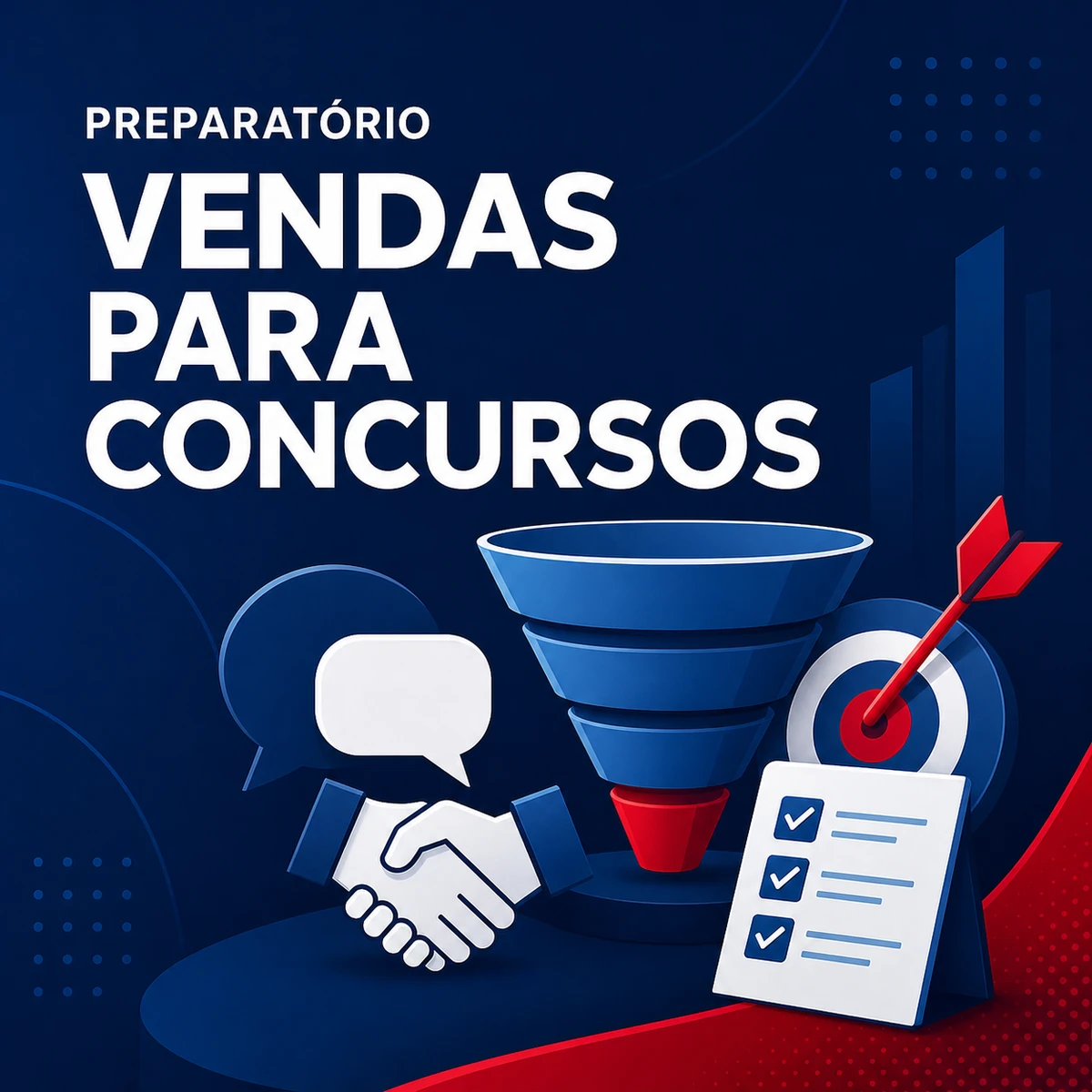 Card completo do curso Vendas para Concursos